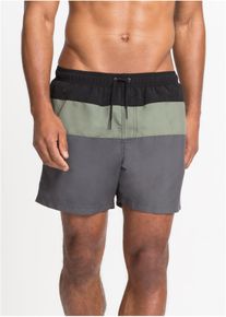 Miehet Miesten uimashortsit, harmaa, 44/46 (S), bonprix