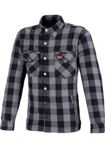 Büse Büse M11 Karo, Shirt , kleur: grijs , maat: S