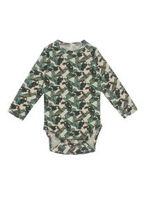 Bruuns Bazaar Kids Rompertje/body beige / bruin / groen 50