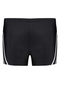 Abraxas Badehose mit Kontraststreifen, schnelltrocknend, Grau/schwarz, XXL