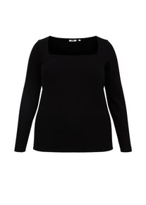 WE Fashion Shirt Damen schwarz Größe M/L