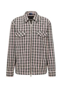 Gant Heren Overhemd crème / rood / zwart XL