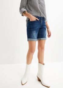 bonprix Női Farmer rövidnadrág, kék, 36