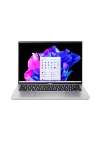 Acer Swift Go 14 OLED Ultradunne Laptop | SFG14-72 | Zilver