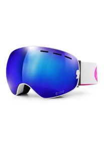 YEAZ Snowboardbrille »Ski- Snowboardbrille mit Rahmen blau/pink verspiegelt XTRM-SUMMIT«