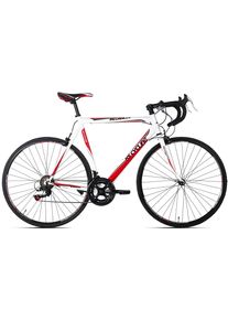 KS-Cycling Ks Cycling Rennrad »Piccadilly«, 14 Gang, Shimano, Tourney Schaltwerk, Kettenschaltung, (1 Tlg.) weiß, Größe 55 cm - 28 Zoll (71,12 cm), SHIMANO...