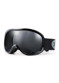 YEAZ Snowboardbrille »Ski- und Snowboard-Brille schwarz/schwarz STEEZE«