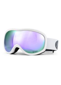 YEAZ Snowboardbrille »Ski- und Snowboard-Brille violett/weiss STEEZE«