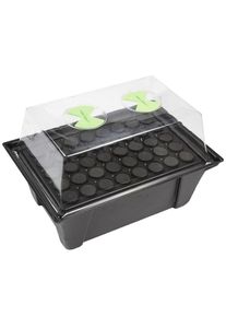 Propagateur a&eacute;roponique Nutriculture x-stream 40 boutures, chauff&eacute;