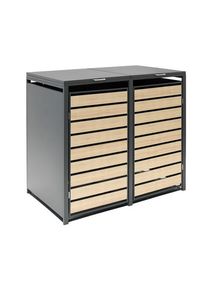 M&uuml;lltonnenbox - Tchibo - Anthrazit