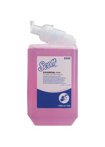 Kimberly-Clark Scott ESSENTIAL schuimzeep, inhoud 1 l, VE = 6 stuks roze handreiniger, geparfumeerd