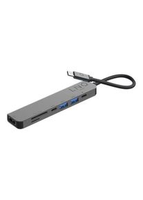 LINQ byELEMENTS 7in1 Pro USB-C 10Gbps Multiport Hub with 4K HDMI and Card Reader