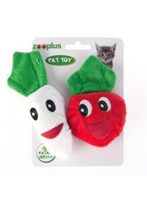 Jouets Veggies avec menthe à chat.- 2 jouets
