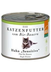 defu - Tierfutter Nassfutter Katze Huhn 200g