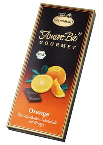 Liebhart's Gesundkost Bio-Orangen-Zartbitter-Schokolade 100g