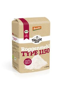 Bauckhof Lichtkorn Roggenmehl 1150 demeter 1kg Bio