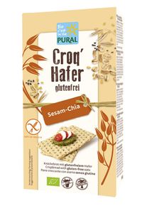 Pural Croq Hafer Sesam Chia glutenfrei 160 g