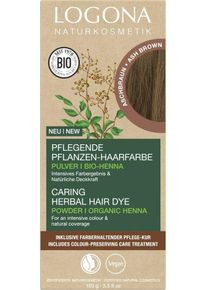 Logona Pflanzen-Haarfarbe Pulver 08 Aschebraun 100g
