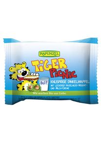 Rapunzel Tiger Picnic Knusprige Dinkelwaffel mit leckerer Haselnuss-Nougat- und Milch-Creme