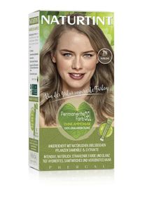Naturtint Haarfarbe 7N Nuss Blond 165ml, angereichert mit natürlichen und biologischen Ölen und Extrakten aus Pflanzen und Samen