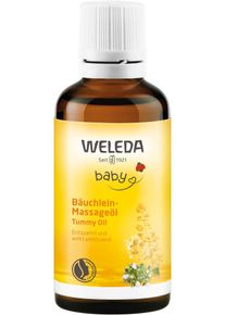 Weleda Baby Bäuchlein-Massageöl 50ml, entspannt und wirkt wohltuend, 100% Naturkosmetik
