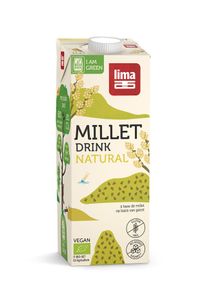 Lima Bio Hirse Drink 1l, glutenfrei, ohne Zuckerzusatz