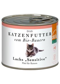 defu - Tierfutter Nassfutter Katze Lachs 200g