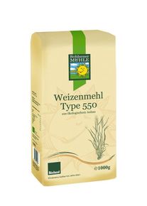 Bohlsener M&uuml;hle Bohlsener M&uuml;hle Weizenmehl Type 550 1kg Bio