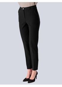 pantalon Alba Moda à plis permanents, Noir, taille 40