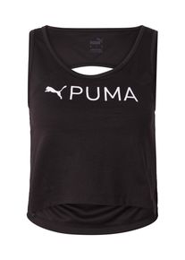 Puma, Damer, Funktionsbluse 'SKIMMER', Sort / Hvid, Størrelse XL