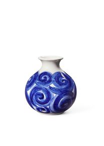 KÄHLER DESIGN Kähler - Tulle Vase H10,5 cm - blue