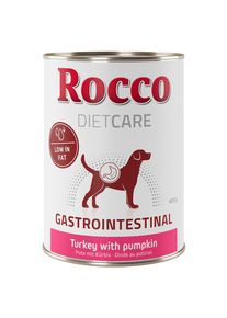6x400g Rocco Diet Care Gastro Intestinal dinde, potiron - Pâtée pour chien
