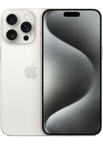 Apple iPhone 15 Pro Max | 1 TB | Dual-SIM | Titan Weiß