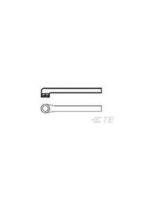 TE Connectivity 222D242-25/86-0 Heat Shrink Cable Boots, Pakke med 4 stk. - 453751-000