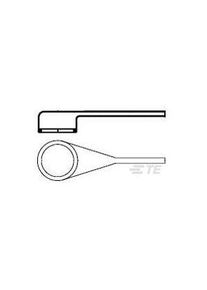 TE Connectivity 222D963-25/225-0 Heat Shrink Cable Boots, Pakke med 4 stk. - 328603-000