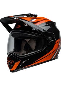 Bell MX-9 Adventure MIPS Alpine, casco enduro , colore: Nero/Arancione , dimensione: M
