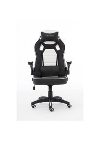 Raptor Gaming Chair GS-40 Full Size Imitation Leater & Foam Black/White