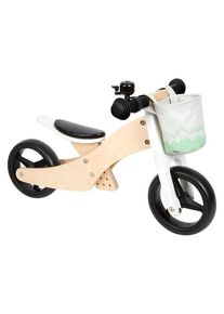Small Foot - Wooden Training Tricycle/Balance Bike 2in1 Sage Green