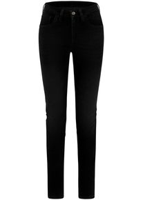 Rokker Rokkertech Mid Waist Slim, jeans femmes , couleur: Noir , taille: W32/L32