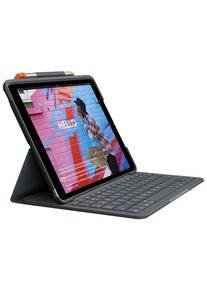Logitech Computeraccessoires 920-009474 Slim Folio - für iPad Gen 7., 8. und 9. Gen. graphite Origineel