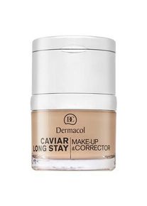 Dermacol Caviar Long Stay Make-Up & Corrector Caviar Long Stay Machiaj și Perfecting Corrector 1 Pale 30 ml