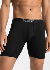 bonprix Bóxers largos ajustados (7 unidades), negro, 7 (XL)