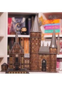 Hogwarts Castello La Grande Sala Puzzle 3D con illuminazione - Harry Potter