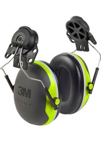 Casque antibruit Peltor X4 avec fixation casque P3E
