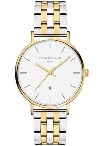 Liebeskind Berlin Montre à affichage analogique Femme or, argent taille