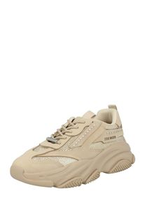 Steve Madden Dames Sneakers laag 'Possesionr' nude / zwart / transparant 36