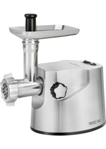 ProfiCook Fleischwolf »Pc-Fw 1172«, 1800 W silberfarben, Robuster Profi-Fleischwolf mit Alu-Druckguss-Gehäuse