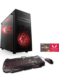 CSL Gaming-Pc »Levitas t8186« schwarz, Größe Microsoft Windows 11 Home, AMD Ryzen 3 3200G, 4x 3,6 GHz (bis 4,0 GHz)