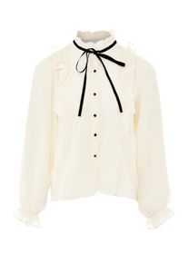 nascita Bluzka dla kobiet czarny / pełnobiały Rozmiar XS-S