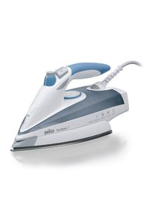 Braun Dampfbügeleisen »Texstyle 7 Ts 765 Ea«, 2400 W grau, EloxalPlus Bügelsohle